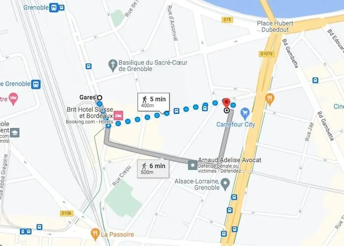 Le Paisible - Gare - Duplex - Garage Prive - Netflix * Grenoble